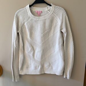 Lilly Pulitzer Crochet Sweater